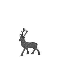 Herboristeria Dekofigur 21cm Hirsch Schwarz Klein