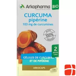 Arkocaps Kurkuma Kapseln Bio Dose 130 Stück