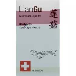LianGu Cordyceps Mushrooms Capsules Can 180 Pieces