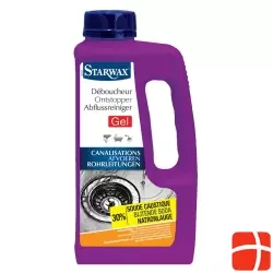 Starwax Gel Abflussreiniger Rohrleitungen Flasche 1L