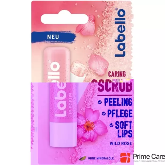 Labello Caring Lip Scrub Rose 5.5ml buy online
