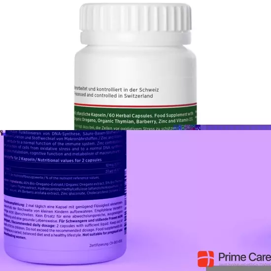 Kingnature Oregano Vida Kapseln 614mg Dose 60 Stück buy online