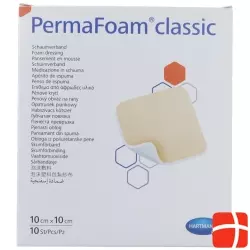 Permafoam Classic 10x10cm Steril 10 Stück