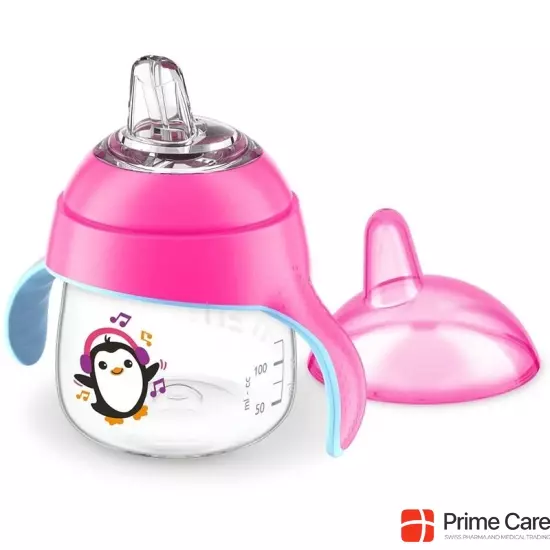 Avent Philips Schnabelbecher Sil 200ml Rosa Pingu buy online