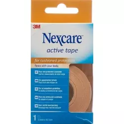 3M Nexcare Active Tape 2.54cm x 4.572m roll