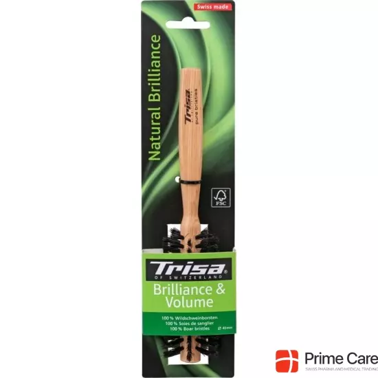 Trisa Natural Brilliance round hairbrush buy online