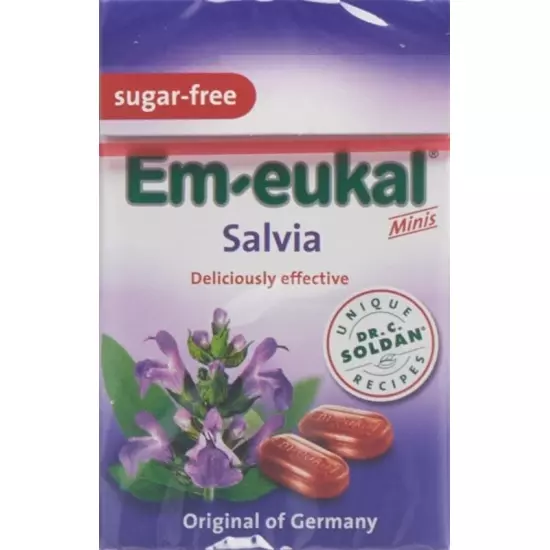 Soldan Em-Eukal Minis Salbei Zuckerf Pocket 40g buy online