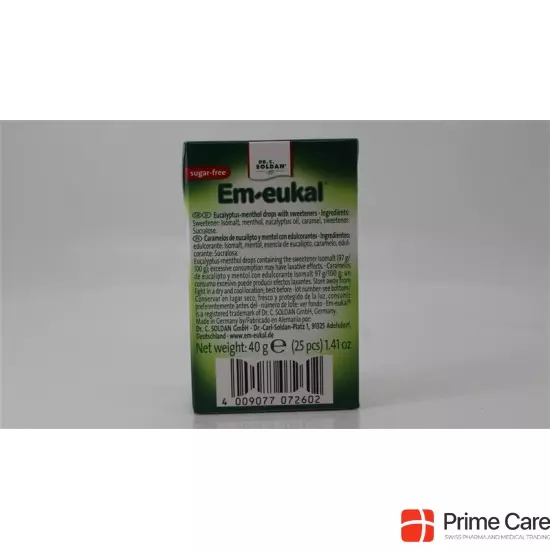 Soldan Em-Eukal Minis Eucalyp Zuckerf Pocket 40g buy online