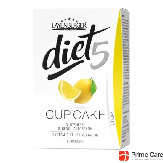 Layenberger Diet5 Cup Cake Zitrone 5x 45g buy online