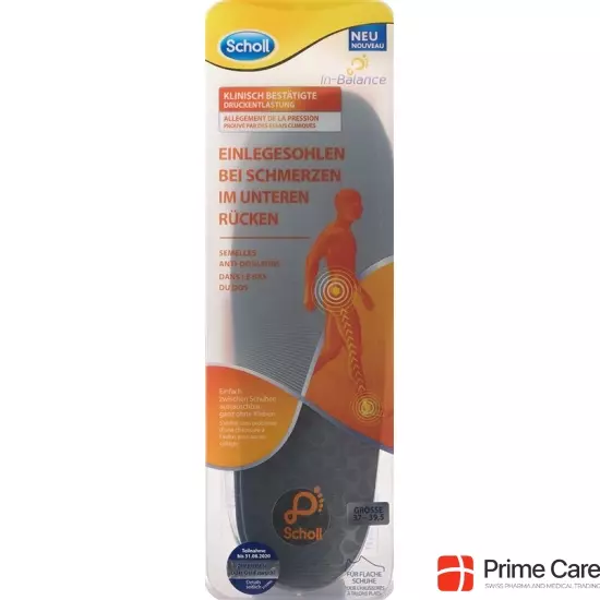 Scholl In-Balance Insert 37-39.5 lower back 2 pieces buy online