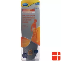 Scholl In-Balance Insert 42.5-45 lower back 2 pieces