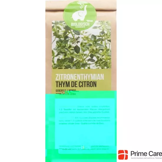 Dixa Zitronenthymian Bio Gerebelt 50g buy online