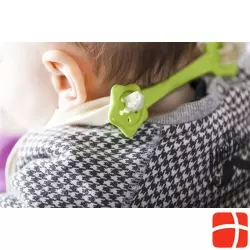 Ekoala Lätzchenklipp Bio Plastik Kol Ass 6m+ 2 Stück