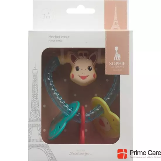 Sophie La Girafe heart rattle buy online