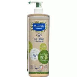 Mustela Waschgel Haare und Körper Bio 400ml