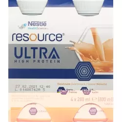 Resource Ultra Haselnuss 4 Flasche 200ml