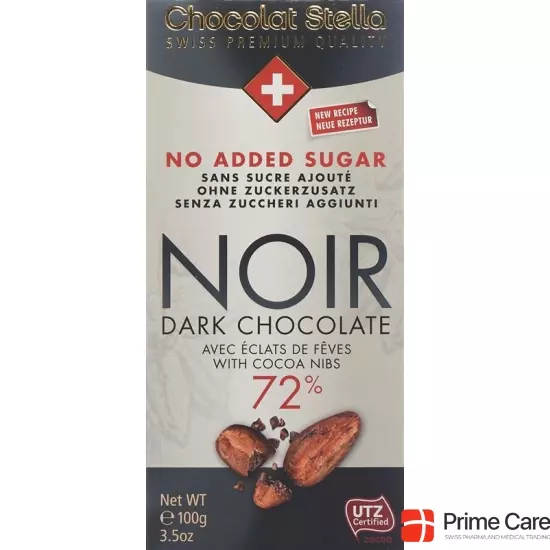 Stella Schokolade Noir 72% 100g buy online