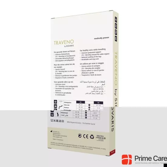 Sigvaris Traveno A-d Grösse 1 36-37 Marine 1 Paar buy online