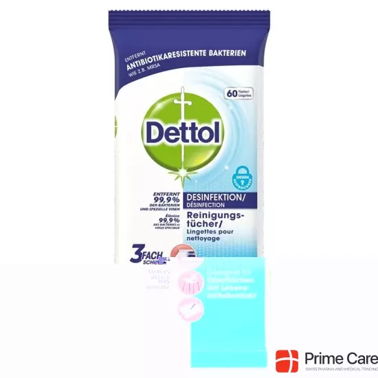 Dettol Desinfektions Reinigungtücher 60 Stück buy online