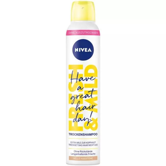 Nivea Fresh&mild Trockenshamp Blond Hell 200ml buy online
