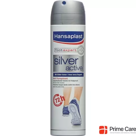 Hansaplast Foot Spray Silver Active 150 ml