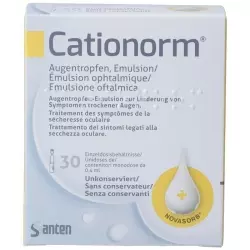 Cationorm Augentropfen-Emulsion 30 Monodosen 0.4ml