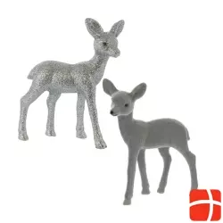 Herboristeria decorative figure deer silver