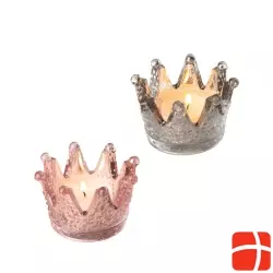 Herboristeria Lantern Crown Small Silver/rose