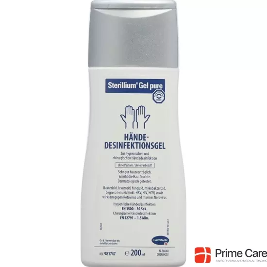 Sterillium Gel Pure Händedesinfektion Flasche 200ml buy online