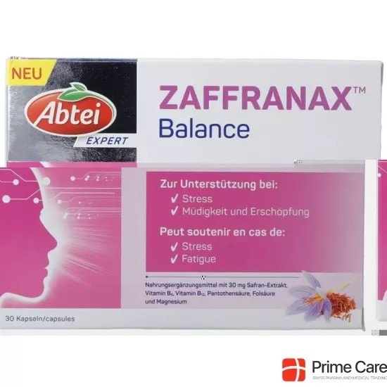 Abtei Zaffranax Balance Kapseln 30 Stück buy online