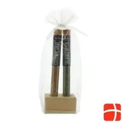 Herboristeria Reagenzglaes 2er Set Flei&gri&salatc