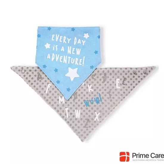Babyono Bandana Lätzchen Doppelschicht Ass 2 Stück buy online