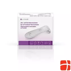 Livsane ear and forehead thermometer