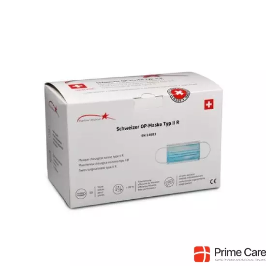Starline Medical Schweizer OP-Maske Schutzmaske Typ IIR 50 Stück buy online