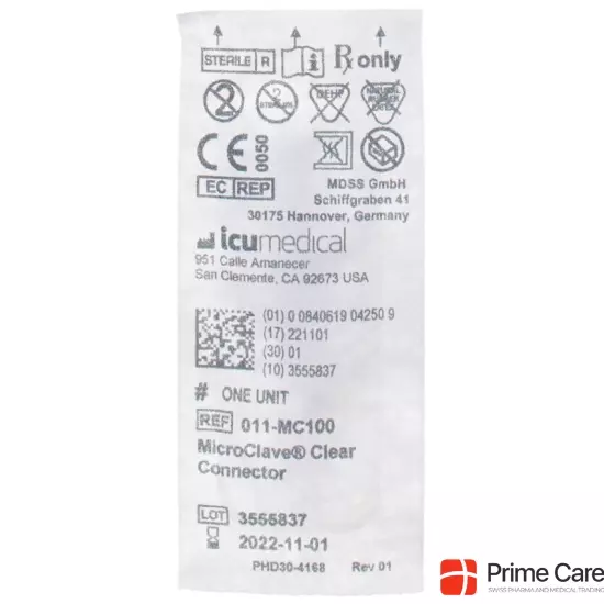 Microclave connector transparent buy online