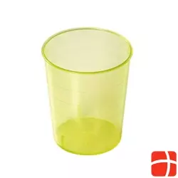 Wiegand Medibecher 25ml Gelb Waschbar 50 Stück