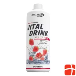 Best Body Vital Drink Erdbeere Flasche 1000ml