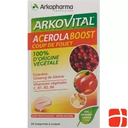 Arkovital Acerola Boost Kautabletten 24 Stück