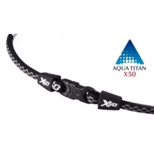 Phiten X50 Necklace 45cm Black buy online