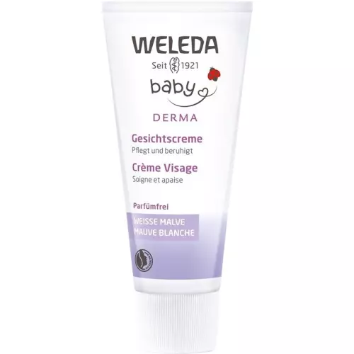 Weleda Baby Derma Weisse Malve Gesichtscreme 50ml buy online