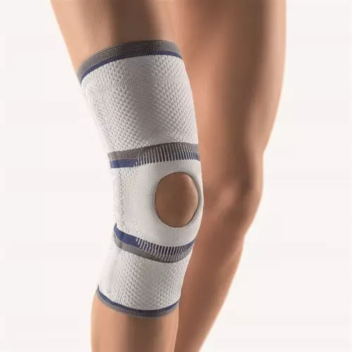 Bort Kniebandage Patella Silicon D-41/f-48cm XL Silbern buy online