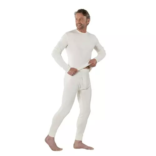 Eusana Thermo Herren Langarm Leibchen S/M Ivoire buy online