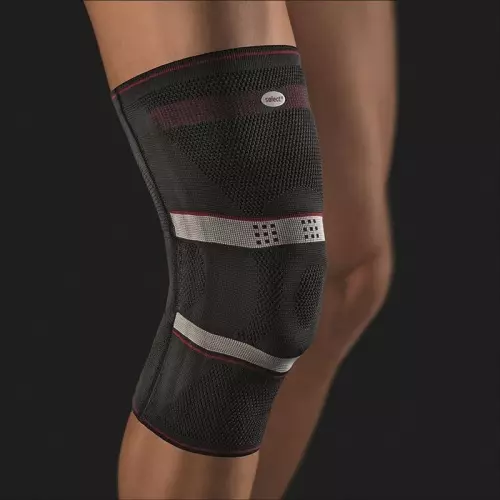 Bort Stabilogen Sele Kniebandage Sil Grösse L+ Schwarz buy online