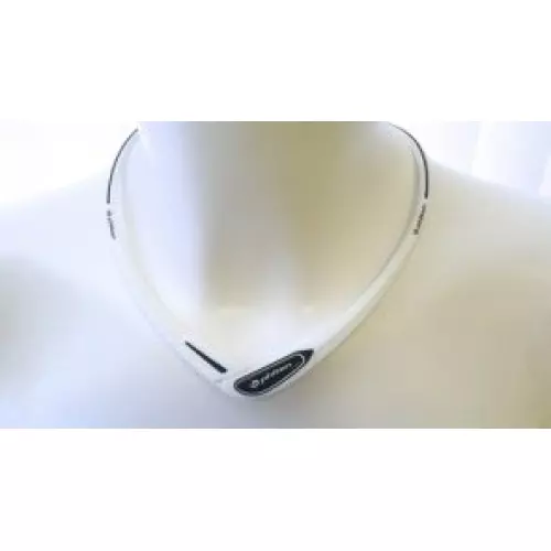 Phiten Sport Necklace Cross 43cm White Black buy online