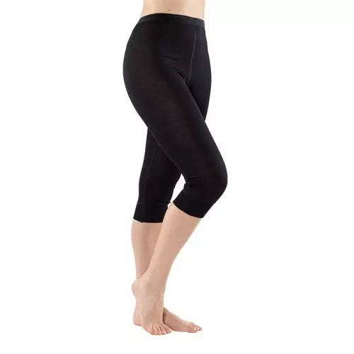 Eusana Pant 3/4 length L black