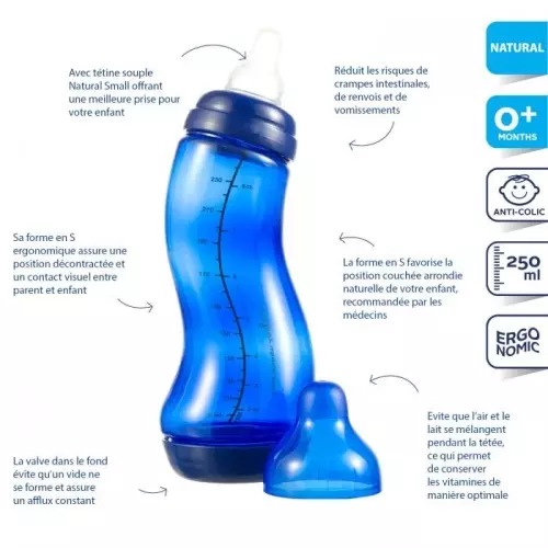 Difrax S Bottle 250ml Small buy online