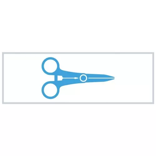 Mediset Kocherklemme 14cm Blau 479162 100 Stück buy online