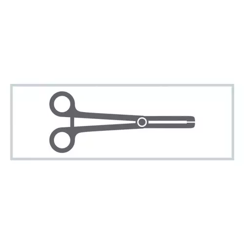 Mediset Tupferklemme Ixef 24cm Grau 72 Stück buy online