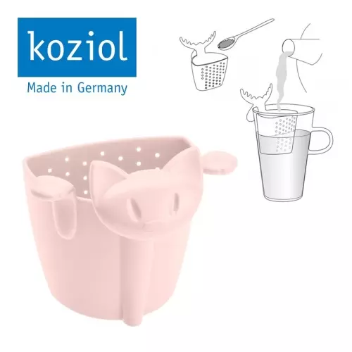 Herboristeria tea strainer Koziol Miaou Rose buy online