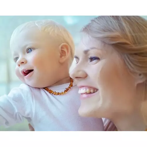 Amberos natural amber necklace Baby Nuggets Honey buy online